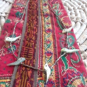 American Indian Zuni bird fetish necklace